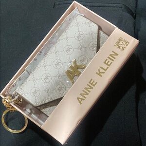 Anne Klein Silver Wallet